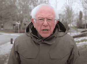Bernie Sanders Once Again Asking meme template - Click to use